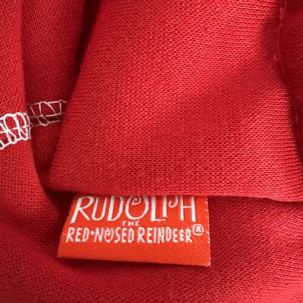 NEW Rudolph the Red-Nosed Reindeer Pet Dog Hoodie Size‎ XS 11-13